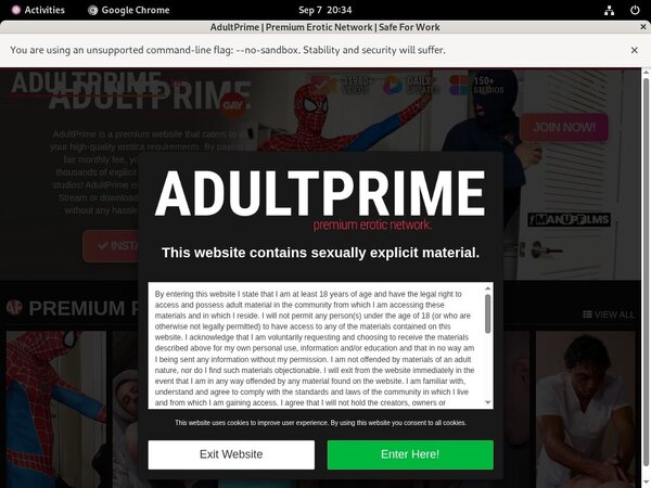 Adultprime Signup Form Adultprime Signup Form