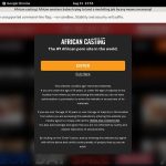 African Casting Discount Payment
