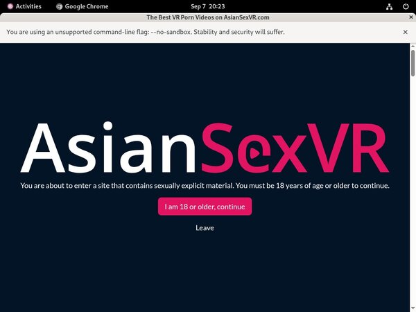 Asian VR Sex Account Password