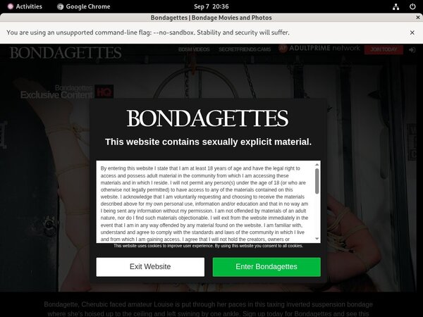 Bondagettes Trial Offers