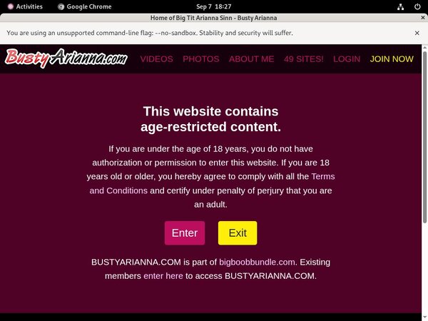 Busty Arianna Discount Username