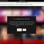 Club Amateur USA Pay Using