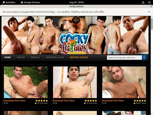 Cocky Latinos Trial Coupon Cocky Latinos Trial Coupon