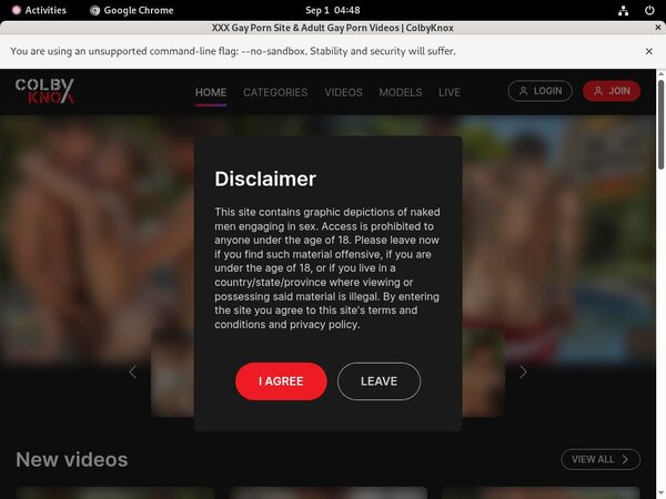 Colby Knox Discount Porno