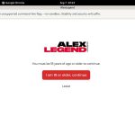 Com Alexlegend Discount Trial