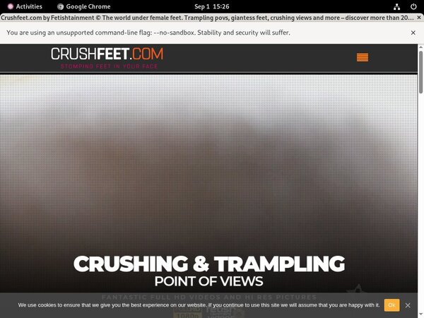 Crushfeetpassword Free