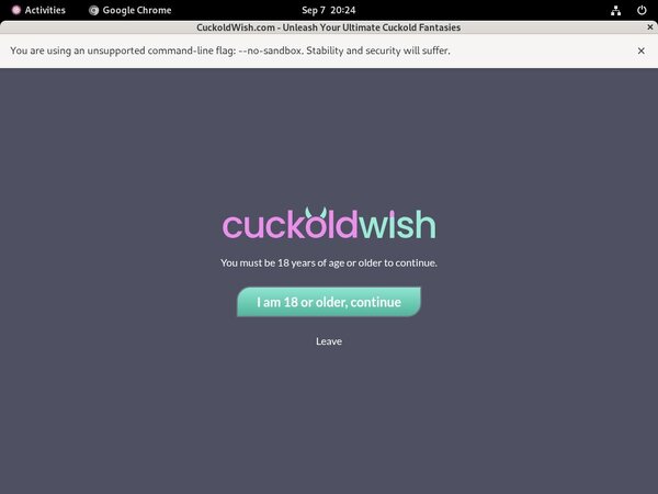 Cuckold Wish Limited Offer Cuckold Wish Limited Offer