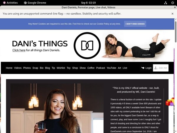 Danidaniels.com Discount Trial Free