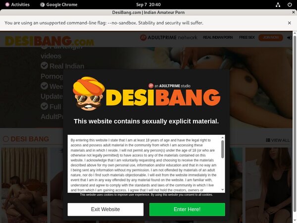 Desi Bang Paypal Access