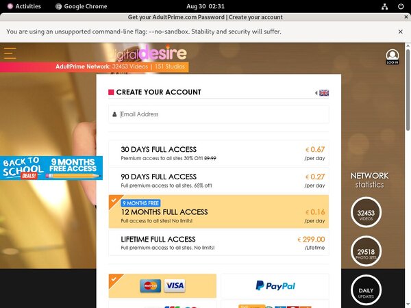 Digital Desire Pass Login