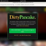 Dirty Pancake Order Form