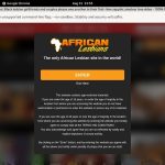 Discount Code Africanlesbians.com