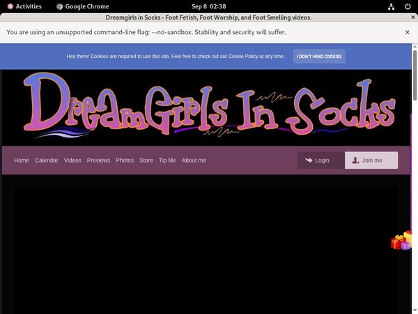 Dreamgirlssocks.com Login Pass