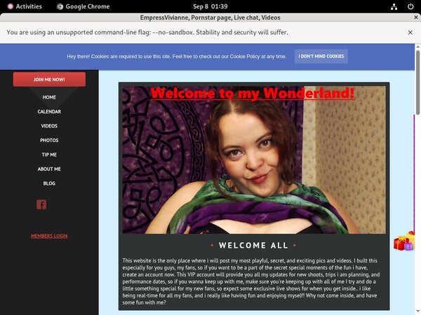 EmpressVivianne Paysite Passwords