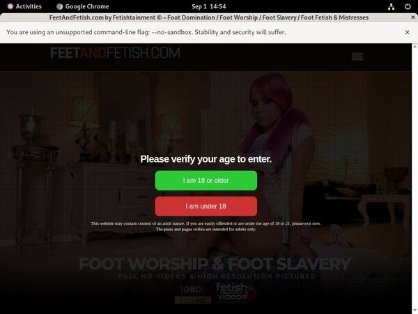 Feet And Fetish Members Discount