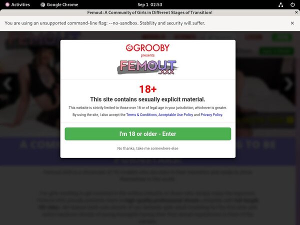 Femout XXX Trial Memberships