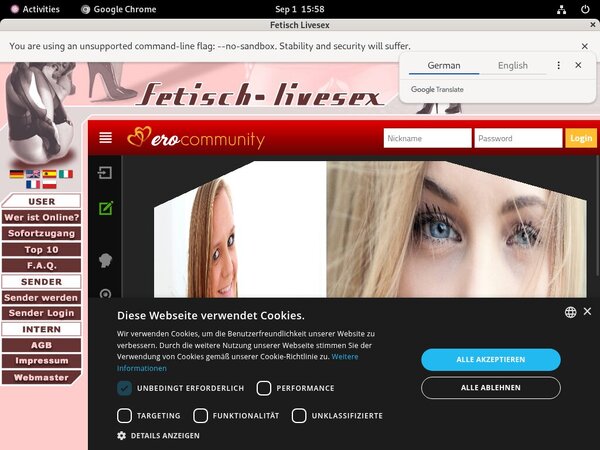 Fetischlivesex Join Now