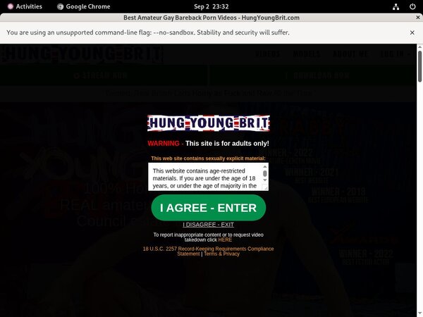 Free Account Hung Young Brit Offer