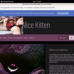 Free AliceKitten Member