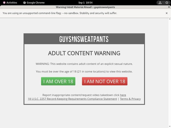 Free Guysinsweatpants.com Account Logins