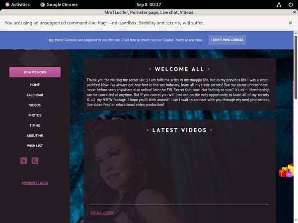 Free MrsTLucifer Accounts And Passwords