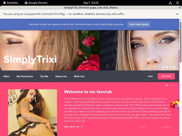 Free Pass For SimplyTrixi