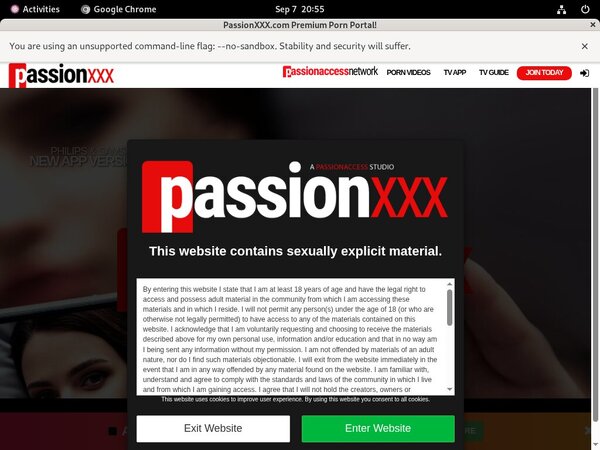 Free Passion XXX Promo Code