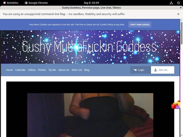 Free Premium Gushy Goddess