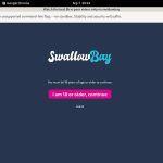 Free Swallow Bay User Free Swallow Bay User