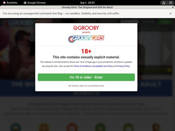Free Working Groobygirls.com Accounts