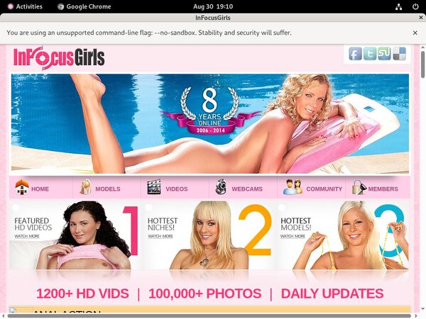 Get In Focus Girls Discount Membership