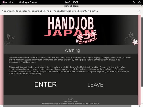 Handjobjapan.com Limited Offer