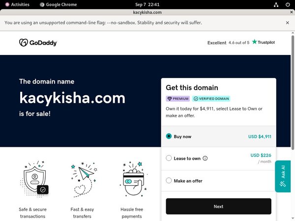 KacyKisha Bank Payment