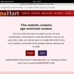 Karinahart.com Gratis Password