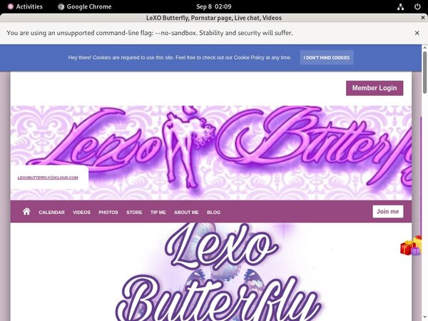 LeXO Butterfly Sites