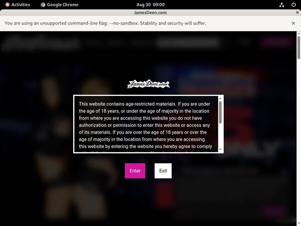 Login Jamesdeen.com