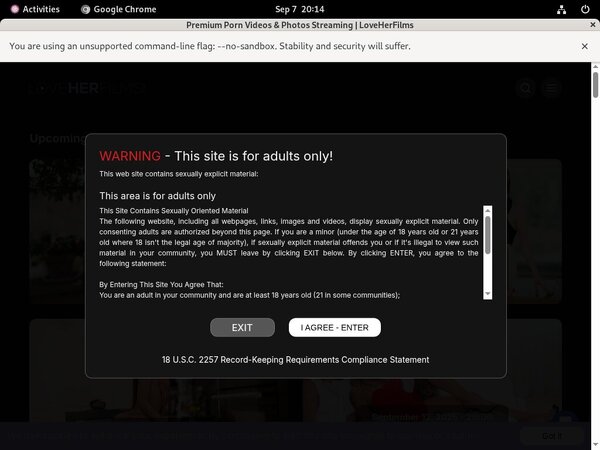 Love Her Films Adult Passwords