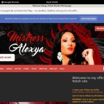 Mistress Alexya Promo Tour