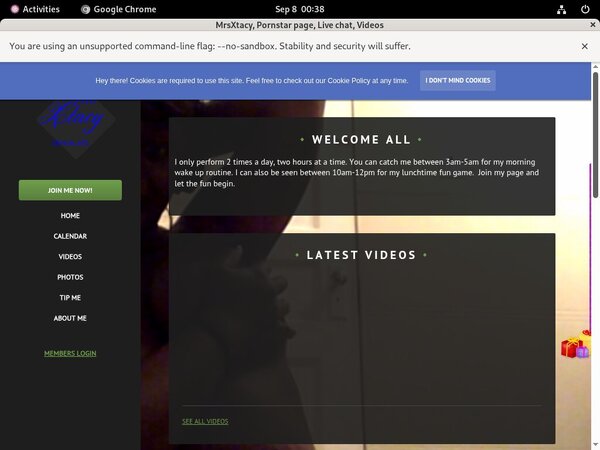 Mrsxtacy.modelcentro.com Paysite Discounts