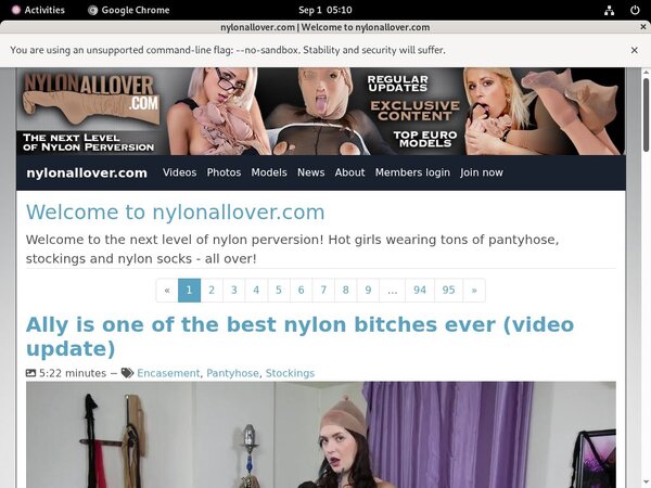 Nylon All Over Free Videos