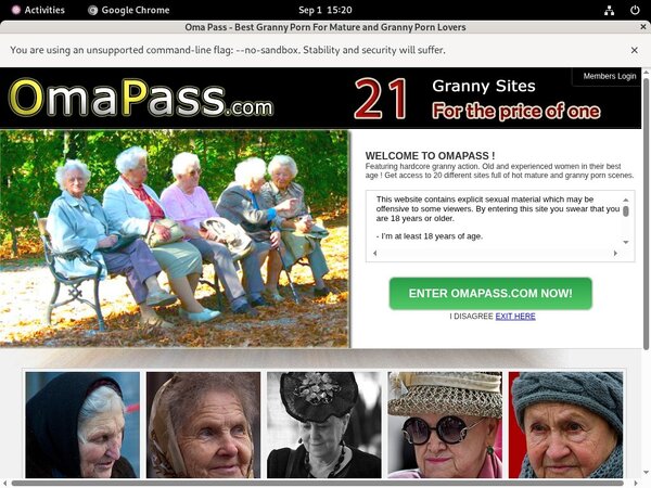 Oma Pass Threesome
