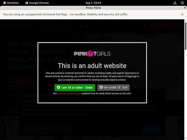 Pinkotgirls.com Segpay