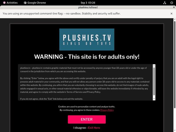 Plushies.tv Canadian Dollars