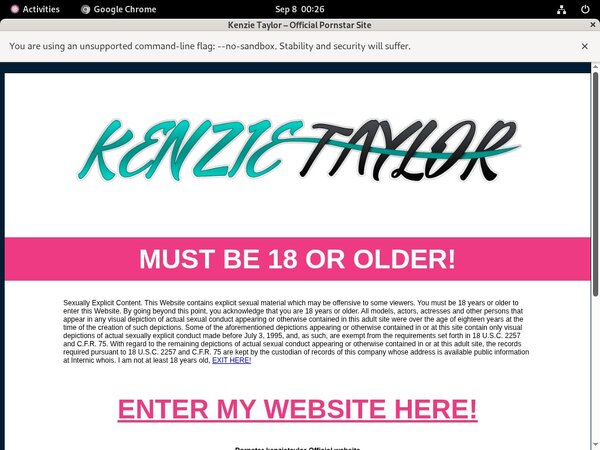 Porno Kenzie Taylor
