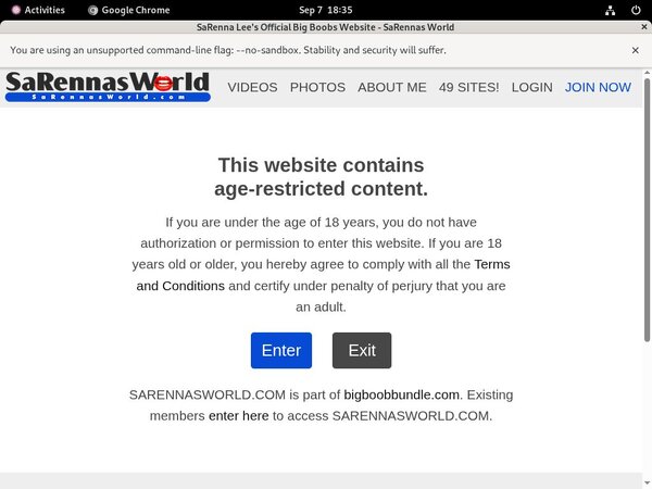SaRennas World Renew Membership