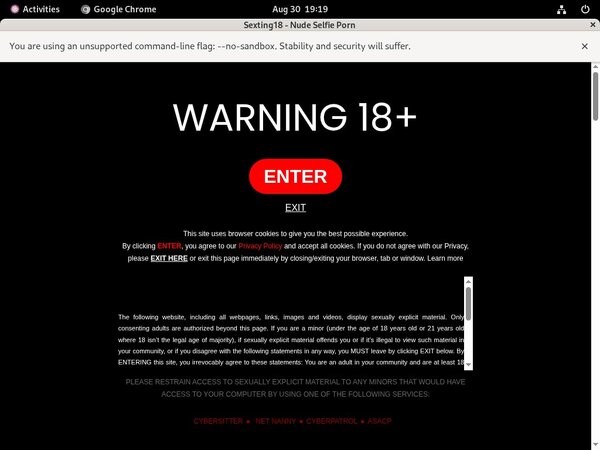 Sexting18.com Get A Password