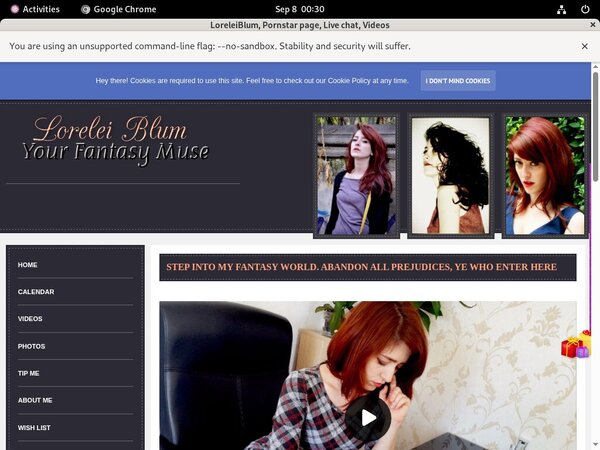 Sign Up To LoreleiBlum