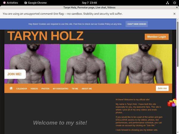 Sign Up To TarynHolz Sign Up To TarynHolz