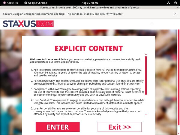 Staxus.com With No Credit Card