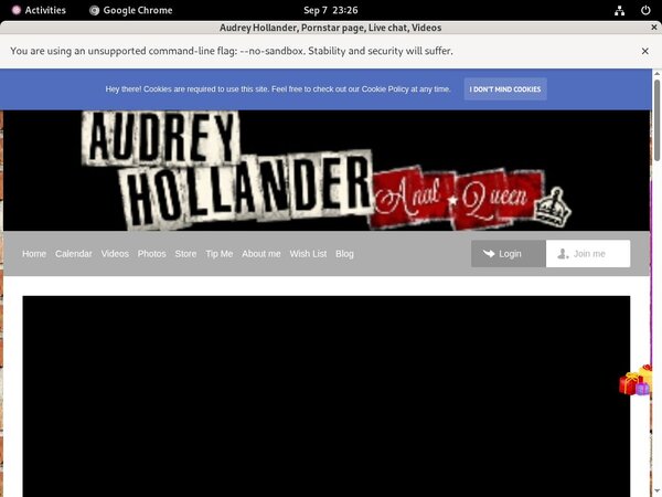 Theaudreyhollander.com Full Account